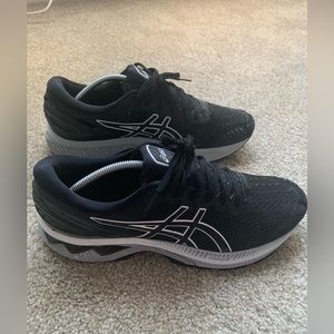 Men’s ASICS Running Shoes Gel Kayano 27-Black/White